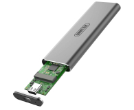 UNITEK USB3.1 Gen2 Typ-C - M.2 SSD PCIe/NVMe; S1201A - 511093 - zdjęcie 3
